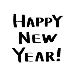 手書き文字「HAPPY NEW YEAR！」