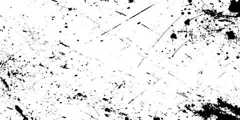 Black and White Halftone Grain and Dust Textures cracked stone pattern, and vintage artistic weathered design.