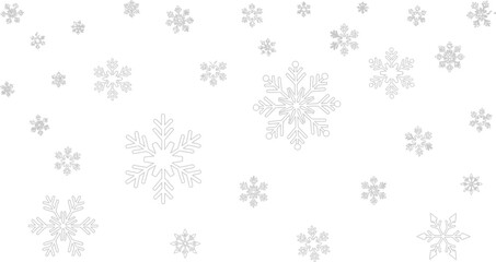 Snowflakes winter christmas holiday season cold ice frost frozen pattern design