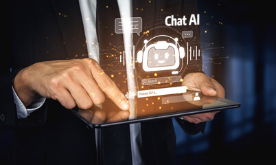 AI assistant with LLM, big data, machine learning, and generative AI powers prompt engineering and...