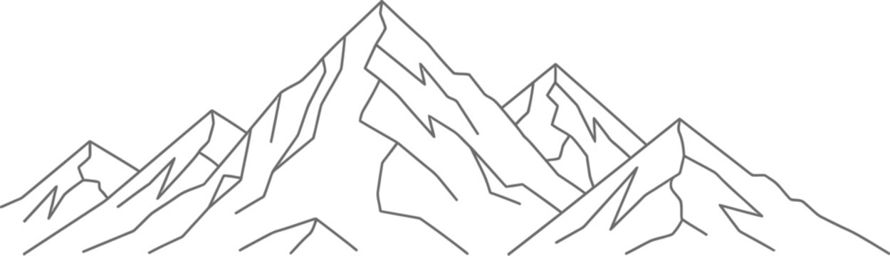 Mountain range peak summit landscape nature outdoor adventure travel hiking alps view