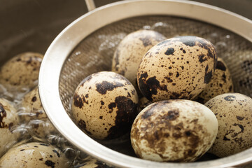 うずら卵を茹でる　うずらの卵のゆで卵