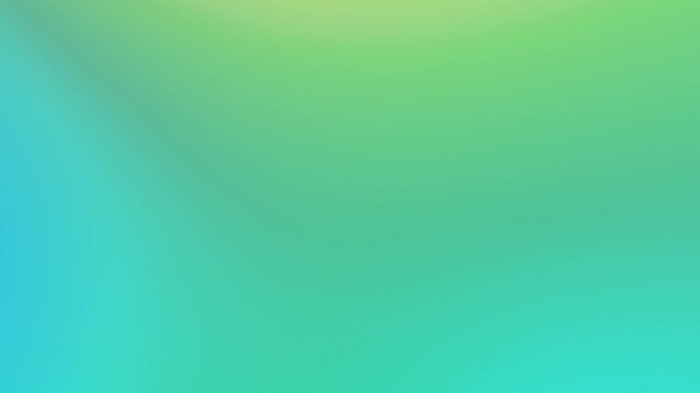 looping gradient green background