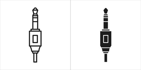 Audio jack icon, vector illustration design