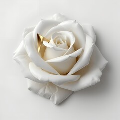 Luxury White Rose Macro For Wedding Invitation Background & Bridal Mockup  Classy floral Decorative Background