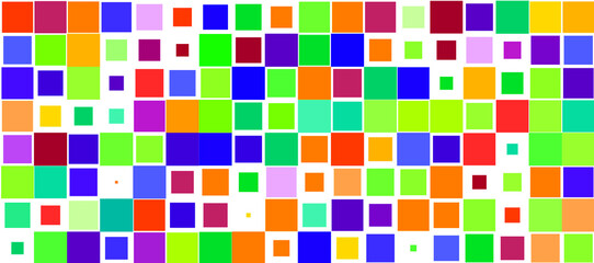 abstract background with colorful squares