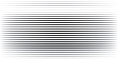 Black lines Halftone gradient texture. Fading horizontal line gradient background. Repeating pattern background.