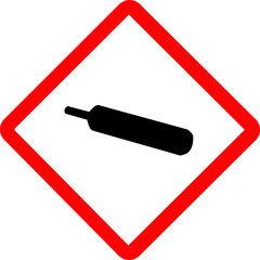 GHS pictograms. Warning Hazard Hazardous Danger Dangerous Icon. Explosive Flammable Oxidizing Compressed Gas Corrosive Toxic Harmful Corrosive Environmentally Unsafe Vector Symbols.	