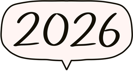 2026 병오년 붉은말띠 새해 손글씨