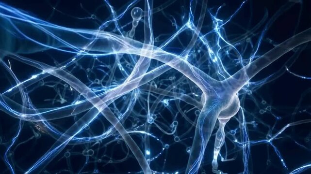  Neural Network Connections | Brain Synapse Activity | Advanced Neuroscience Visualization