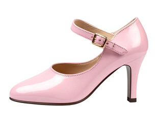 Pink Mary Jane Shoe PNG
