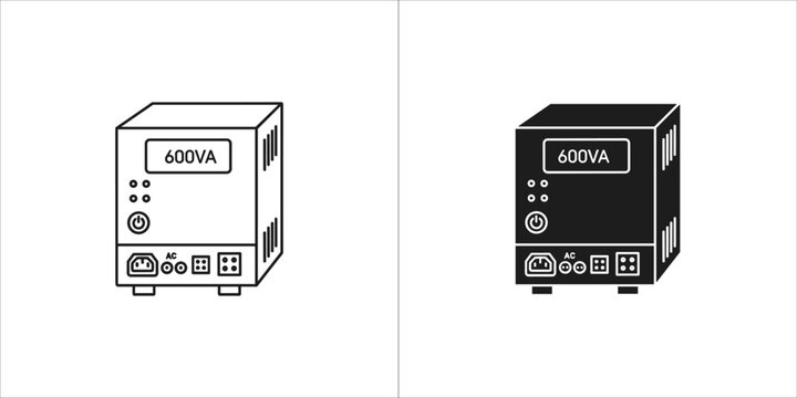 Uninterruptible power supply icon