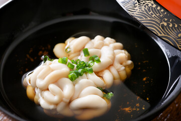 真だち(白子)のお吸い物