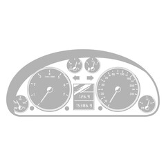 Fototapeta premium Vehicle Instrument Panel