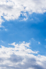 秋の空　昼の青空と雲39