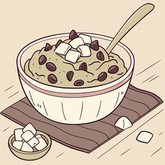 High angle view of cupcakes on table