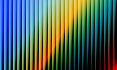 Gradient Wave Lines – Vertical Abstract Color Pattern with Spectrum and Motion. Colorful stripes background