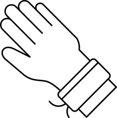 Fototapeta premium hand holding a pencil