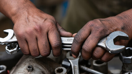 blacksmith at work