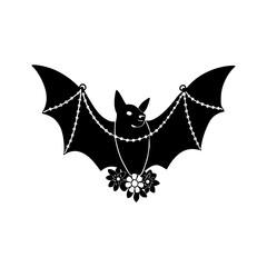 A detailed silhouette of a person standing and looking upwards isolated on white background silhouette