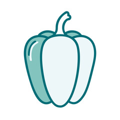 Bell Pepper Icon for Web and Graphic Design