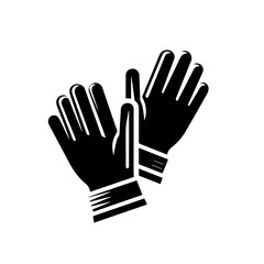 Sports Training Gloves Vector Illustration