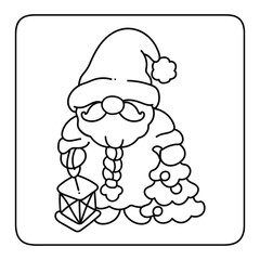 Bold and Easy Christmas Gnome Coloring Pages, Christmasgnome, cute candle with holly bold & easy cute christmas coloring page, Whimsical Gingerbread House Coloring Pages for Kids & Adults, 