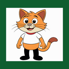 Realistic vector illstration of popular pet cat