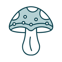 Fototapeta premium Mushroom Icon for Web and Graphic Design