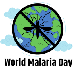 World Malaria Day — Global Awareness and Prevention Illustration