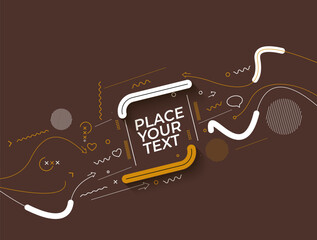 Abstract banner, landing page, presentation background modern design cover, poster, template, brochure, decorated, flyer.