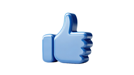 social media like button icon heart thumbs up symbol digital interaction approval concept online engagement design cutout 