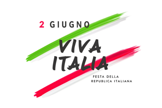 Vibrant italian flag colors representing national pride and celebration on june 2nd - Powered by Adobe