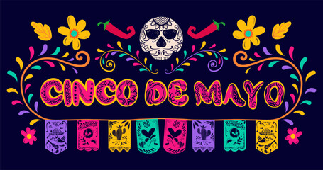 Cinco de Mayo - May 5, federal holiday in Mexico