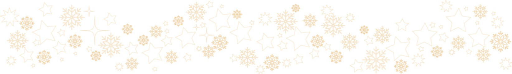Elegant gold christmas wave line art banner design vector