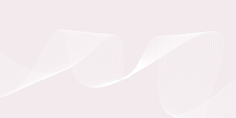 Modern Abstract background design with white line pattern (texture) in luxury pastel colour. Abstract horizontal vector simple abstract art design, Eps10