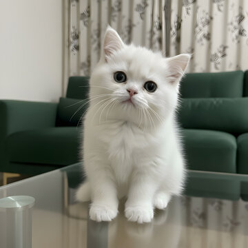 Innocent percian cat
