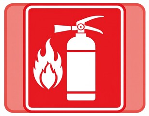 fire extinguisher icon, Fire extinguisher sign