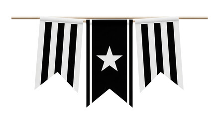 Stars and Stripes A 3D USA Illustration Celebrating American Patriotism, National Pride, and Military Tribute for Veterans Day, Memorial Day, and Labor Day