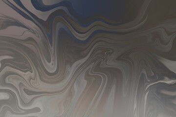 Abstract Swirls of Earth Tones and Grays.