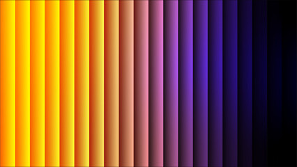 Vibrant purple and peach gradient with shimmering wave pattern. Neon-inspired light distortion on soft-toned glass. The neon-inspired hues highlight