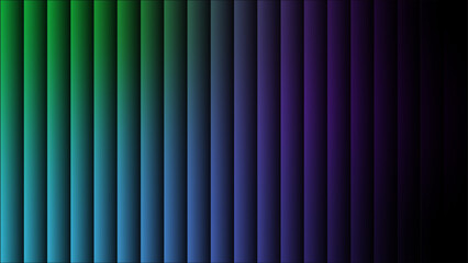 Vibrant purple and peach gradient with shimmering wave pattern. Neon-inspired light distortion on soft-toned glass. The neon-inspired hues highlight