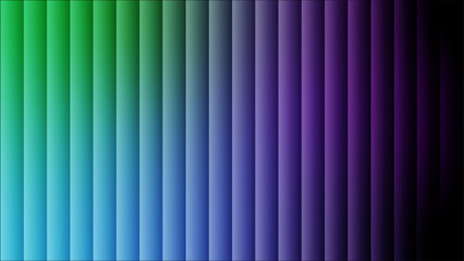 Vibrant purple and peach gradient with shimmering wave pattern. Neon-inspired light distortion on soft-toned glass. The neon-inspired hues highlight