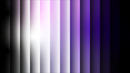 Vibrant purple and peach gradient with shimmering wave pattern. Neon-inspired light distortion on soft-toned glass. The neon-inspired hues highlight