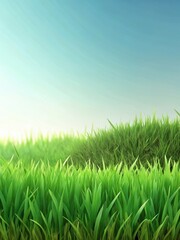 Fototapeta premium lush green grass with subtle texture
