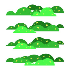 Collection of various illustrations of flowering plants	
