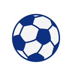 Obraz premium 手書き風 サッカーボールのイラスト