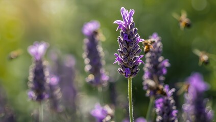 Fototapeta premium lavender field in provence