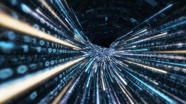 Stripe curve speed line big data background technology, 4k Resolution. 93603323 1
