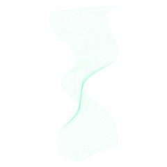 Gradient Wavy Line